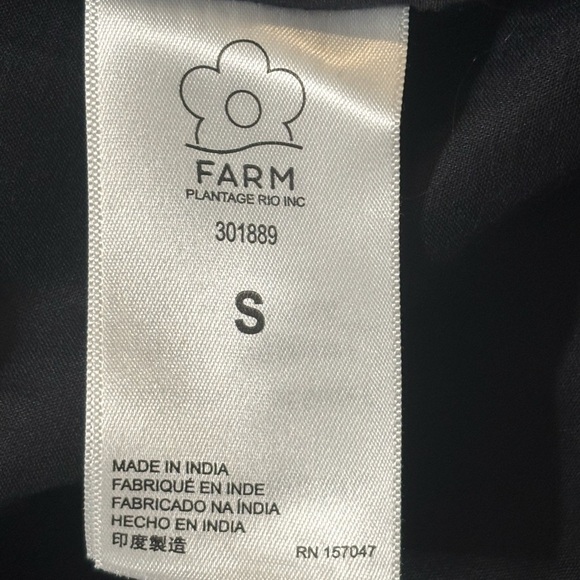 FARM Rio Black and Pink Maxi Dress - Picture 5 of 13